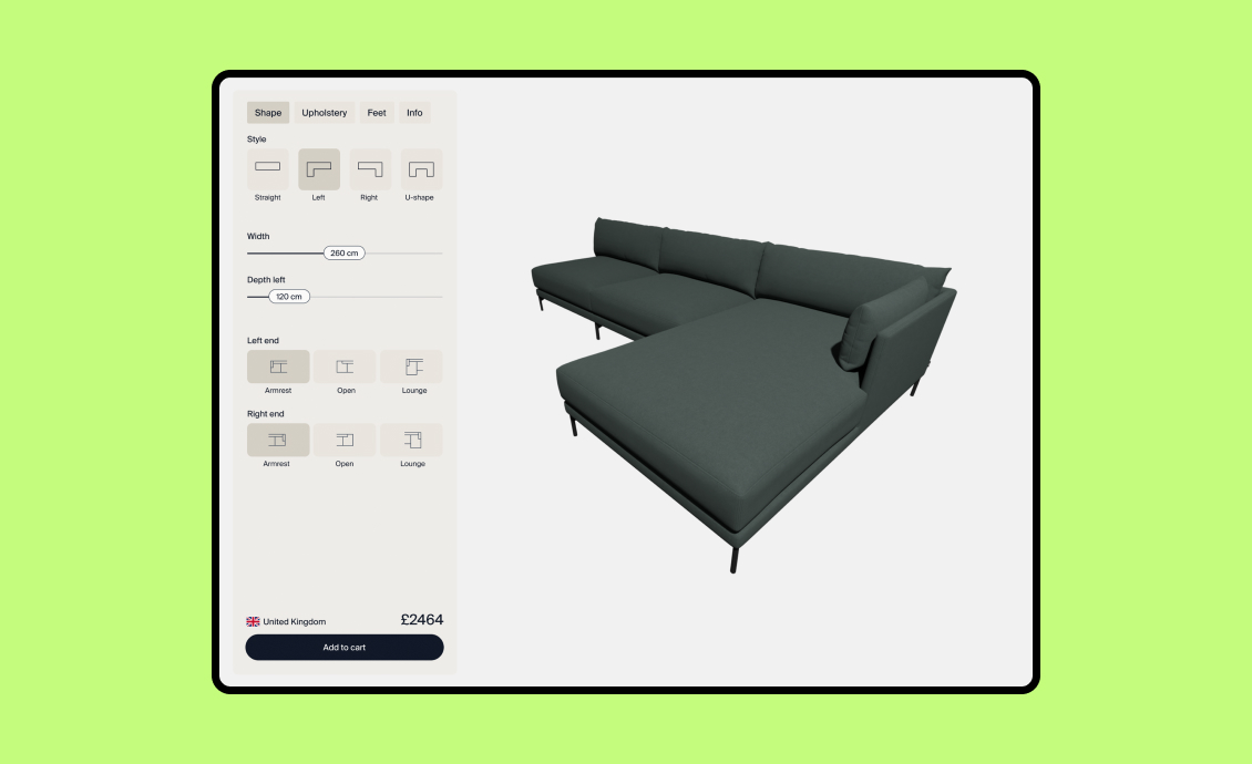 3D Configurator from The Planner Studio