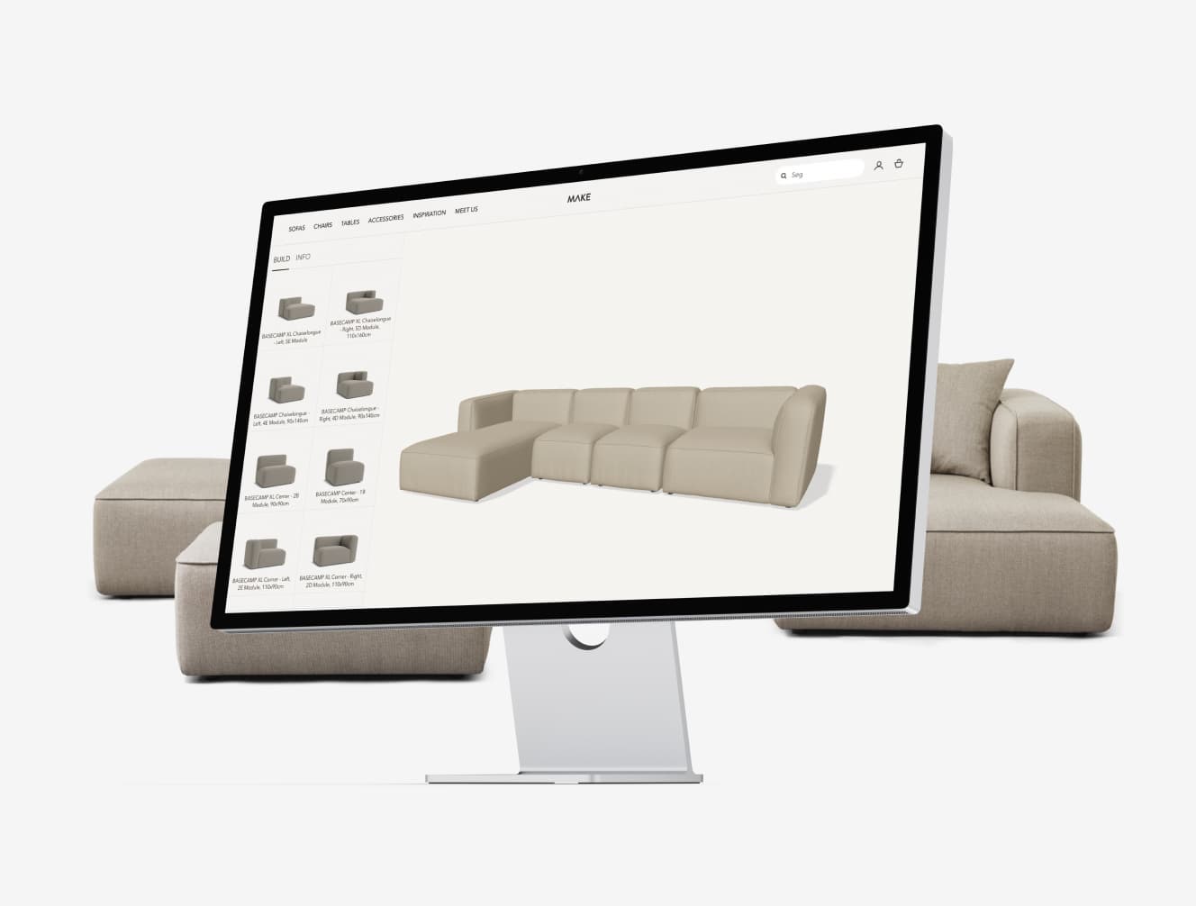 3D Sofa Configurator Platform