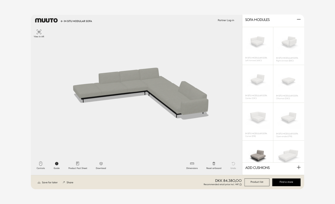 Muuto Configurator